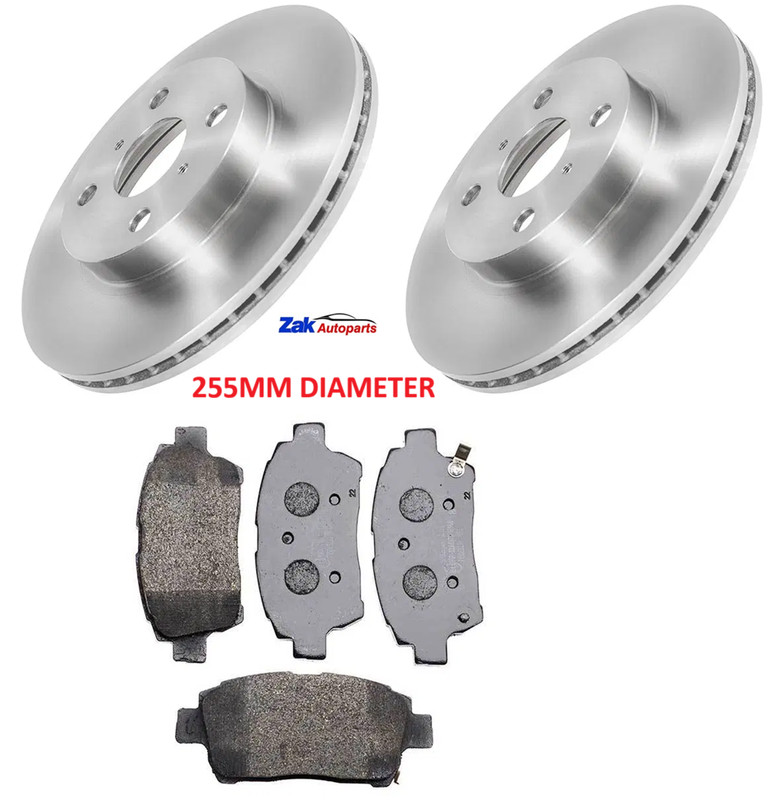 FOR TOYOTA YARIS 1.0 1.3 1.4 1.5 JTD (1999-2004) FRONT BRAKE DISCS & PADS SET