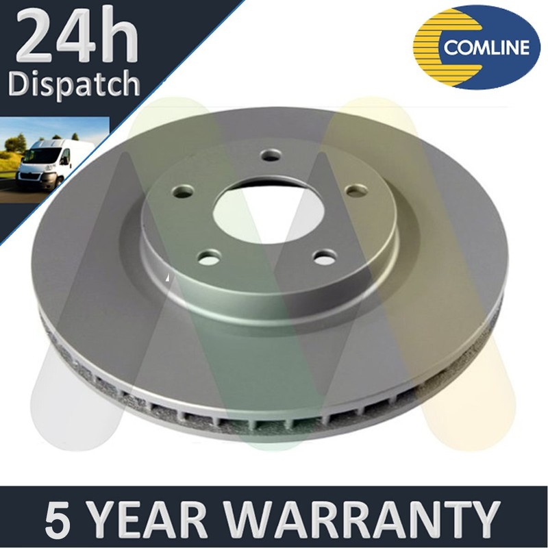 Fits Juke Pulsar 1.5 dCi 1.6 2.0 2.5 Motaquip Front 1x Brake Disc