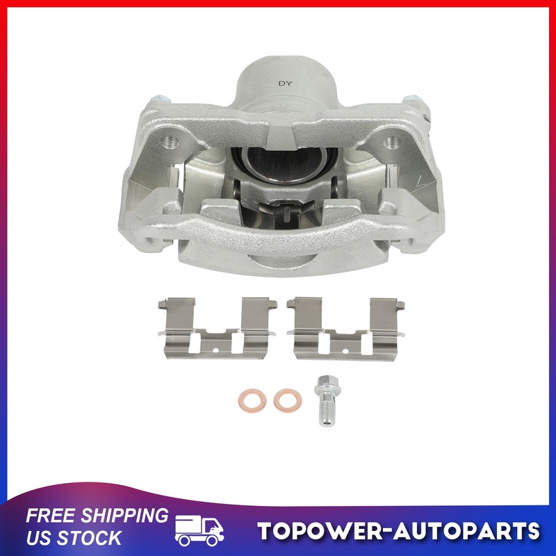 Front Brake Calipers w/ Bracket Pair Left Right For 1997-2001 Acura Integra gallery
