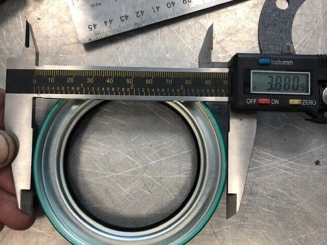 International 4300 Rotor, 4 bolt Hub Cap, Pad Set, oil Seal gallery