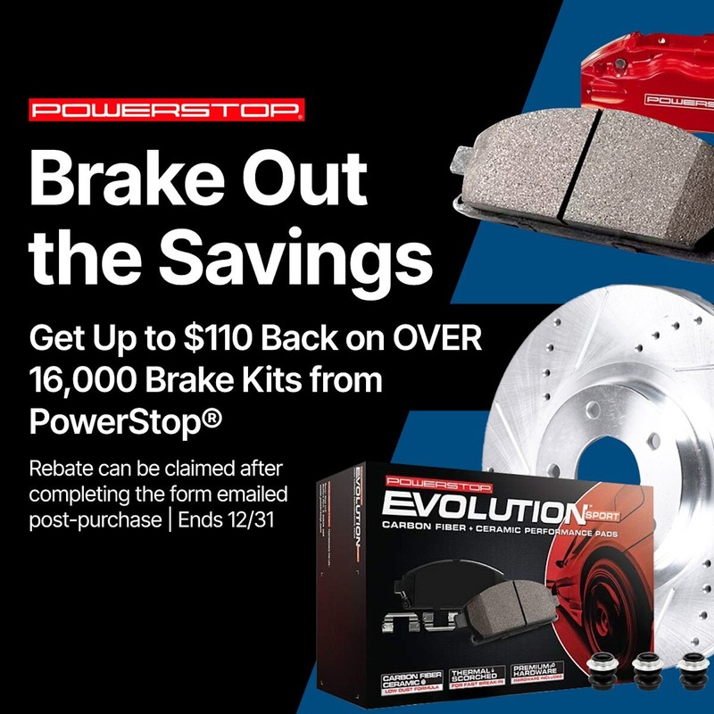 CRK2776 Powerstop 4-Wheel Set Brake Disc and Pad Kits Front & Rear for Camry gallery