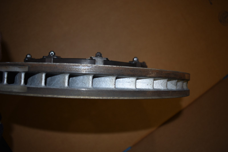 PAIR OF FRESHLY TURNED OEM BREMBO ROTORS FOR A 2012--2015 ZL1 CAMARO gallery