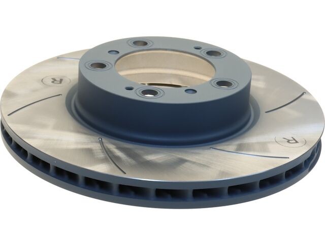 Front Right Sebro Gas Slotted Brake Rotor fits Porsche Cayman 2006-2012 46QRHH