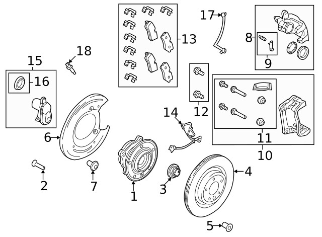 Genuine Land-Rover Disc Brake Rotor LR153550 gallery