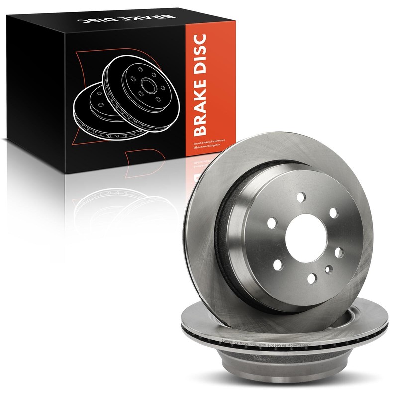 2Pcs 324mm Disc Brake Rotors for Chevy Colorado GMC Canyon 2015-2022 Rear Side gallery