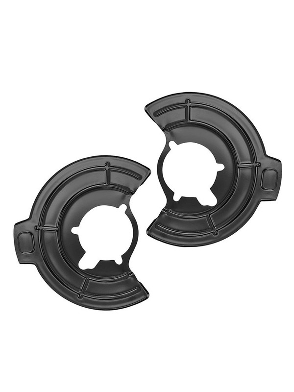 Left & Right Brake Dust Shield 68043286AB Fit Jeep Wrangler JK 2007-2018 Black gallery