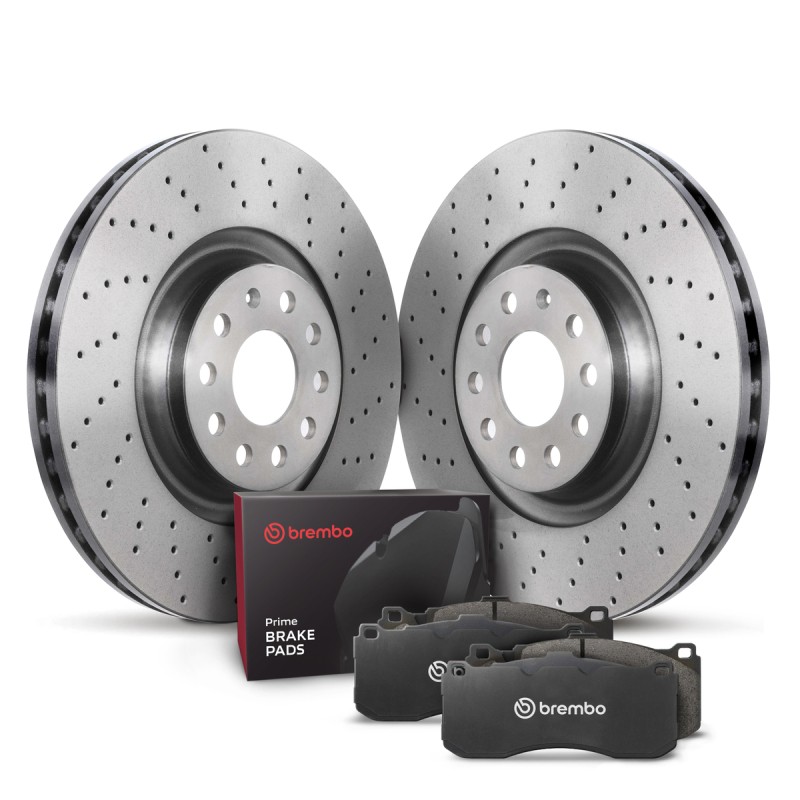 Brembo OE Rear Disc Brake Kit for 2005-2008 Jaguar X-Type