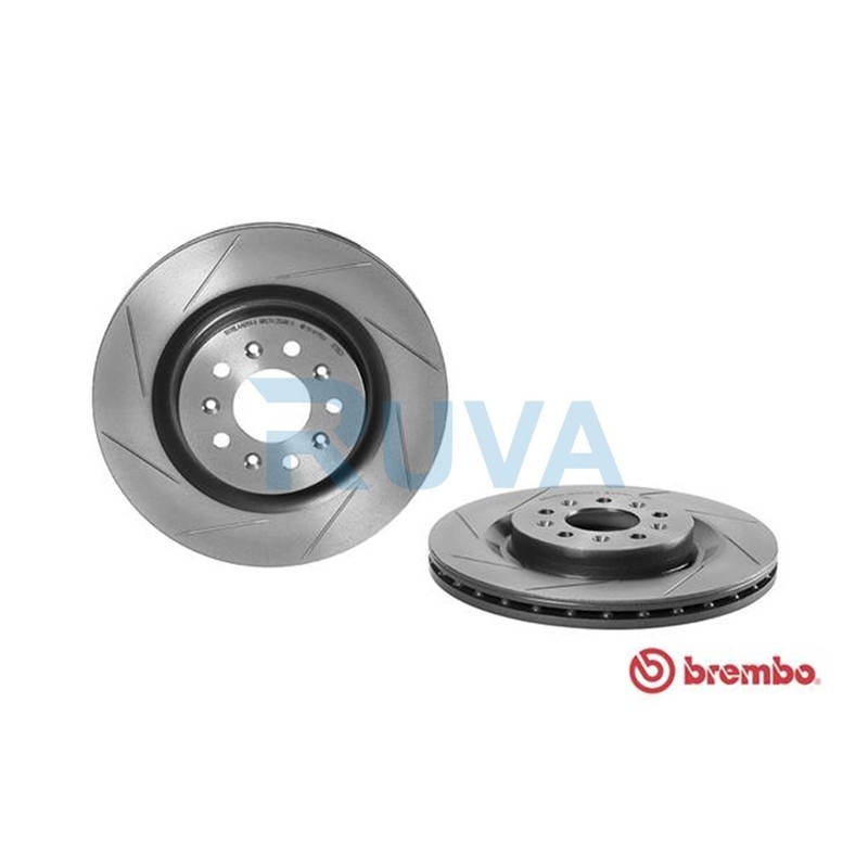 Fits Aston Martin DB9 Vantage 4.3 4.7 5.9 6.0 Ruva Rear Brake Disc