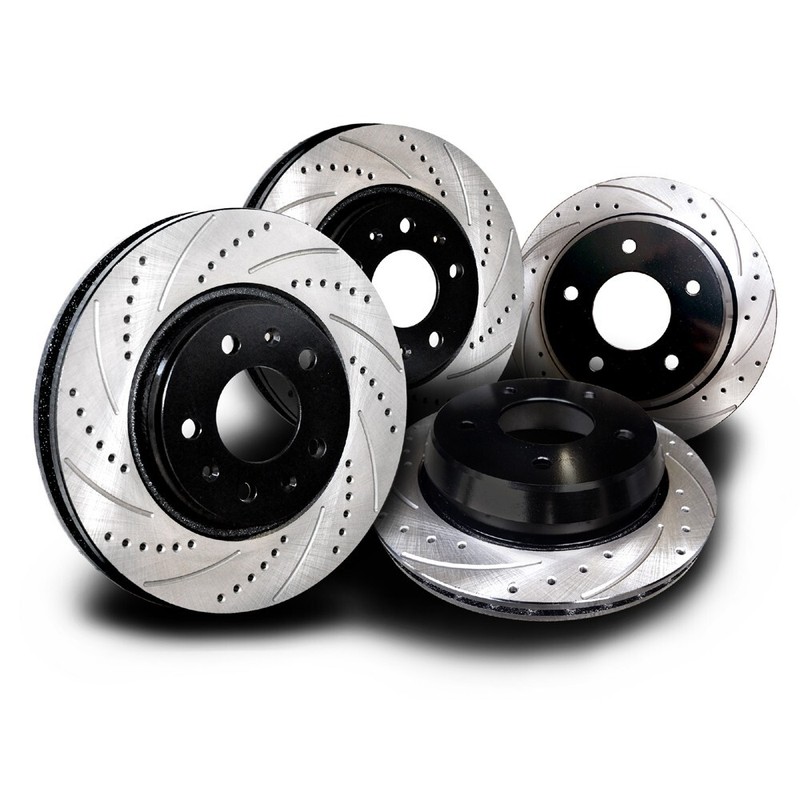 TOY220SS FRS BRZ GR86 86 with Brembo Brake Rotors Front/Rear Drill & Curve Slots