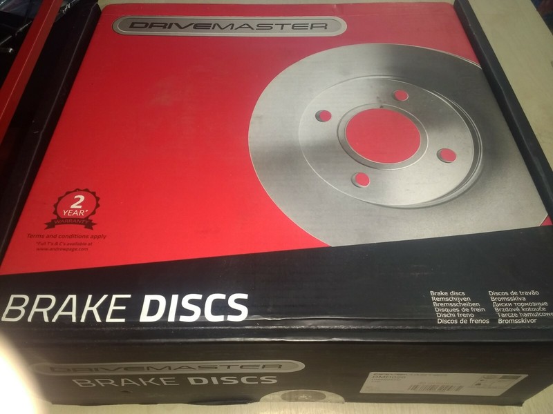 Drivemaster DMD042 2x brake discs,VW TRANSPORTER MK4