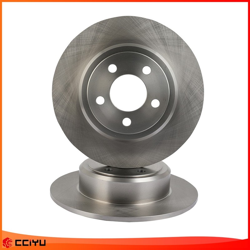 Rear Solid Brake Discs Rotors 2X Fits Chrysler 300 2005-2018 V6 G3000 Casting