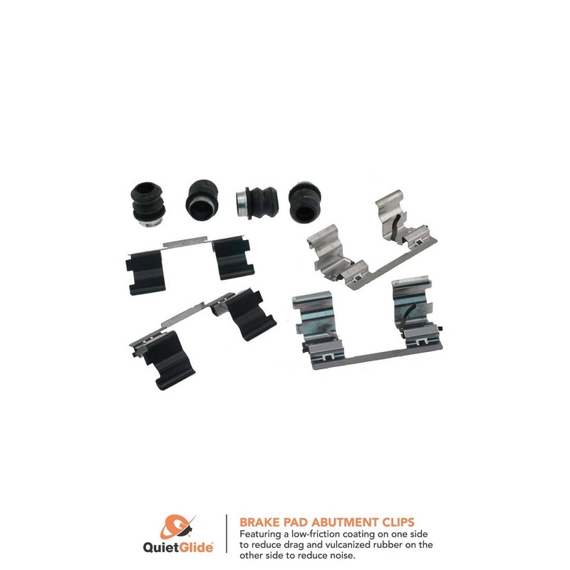 Disc Brake Hardware Kit for Escalade, Escalade ESV, Tahoe, Yukon+More H5828Q