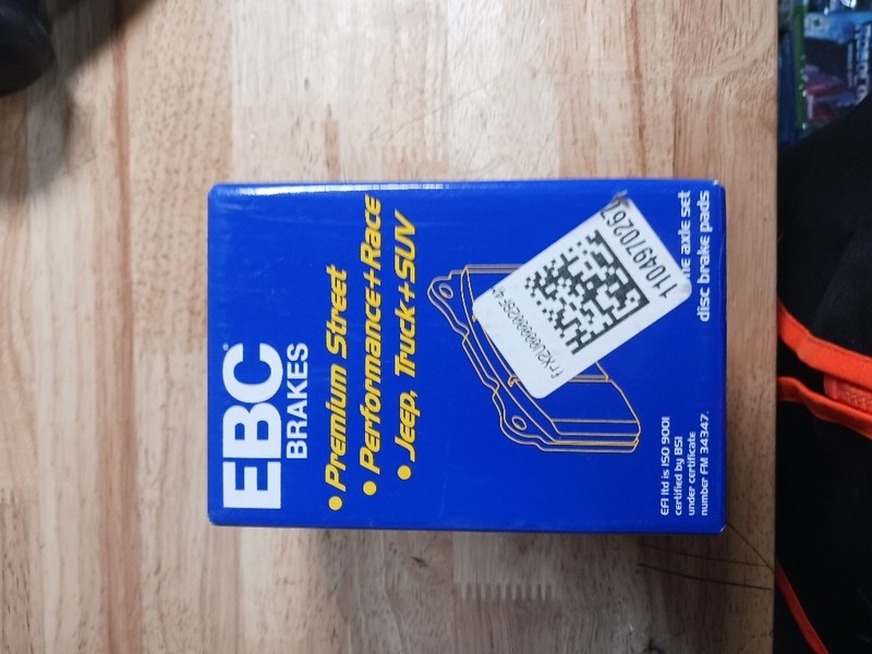 EBC DP43121R Yellowstuff Brake Pads & RK7881 G3000 Rotors Kit