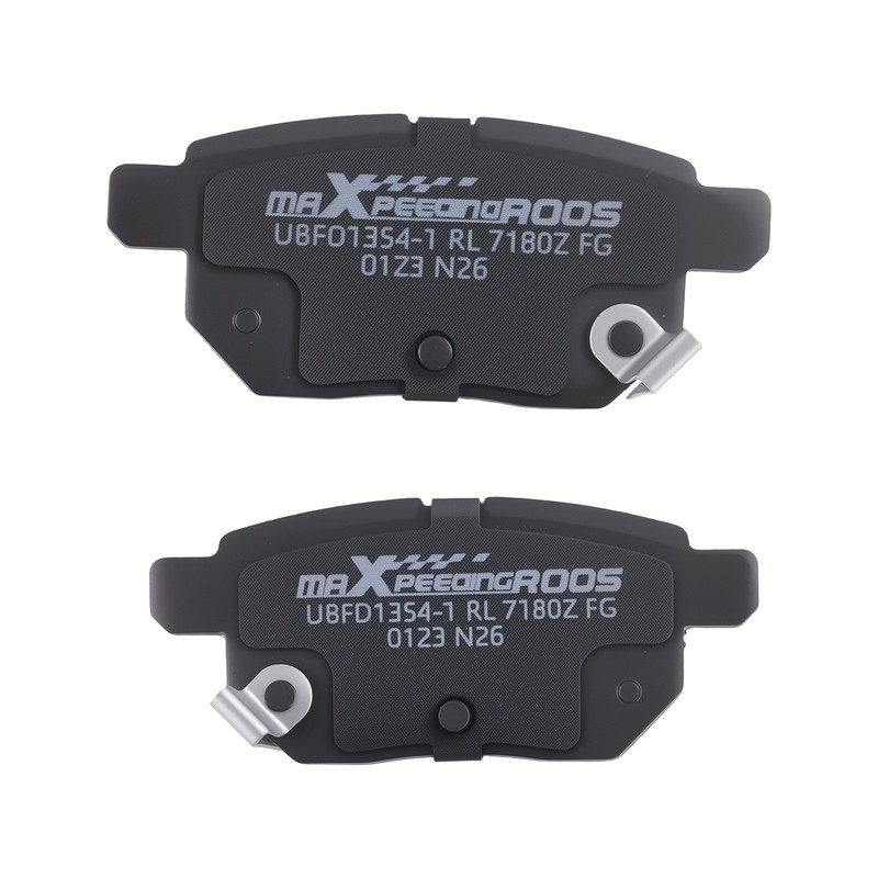 Rear Disc Brake Rotors Ceramic Pads for Toyota Prius Plug-In 2012-2015 S55159 gallery