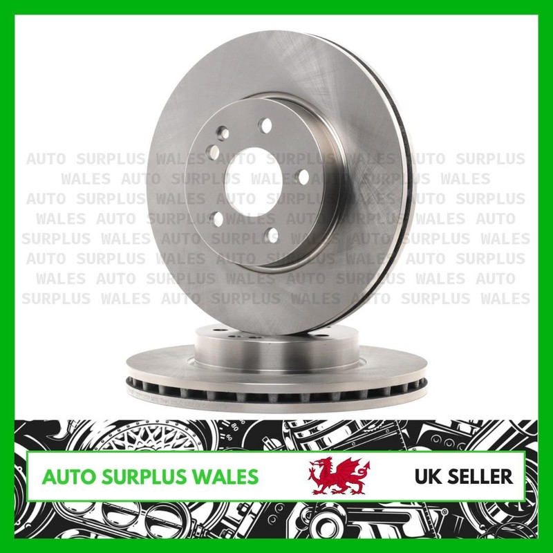 2x Brake Discs LPR Brakes Fits Mercedes-Benz V-class 2015 On M2004V, 6394210012