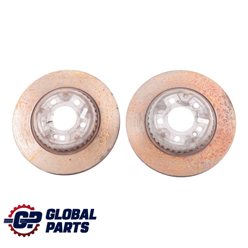 Mercedes W206 Brake Disc Rear Axle Left Right N/O/S Pair Set A2064230900