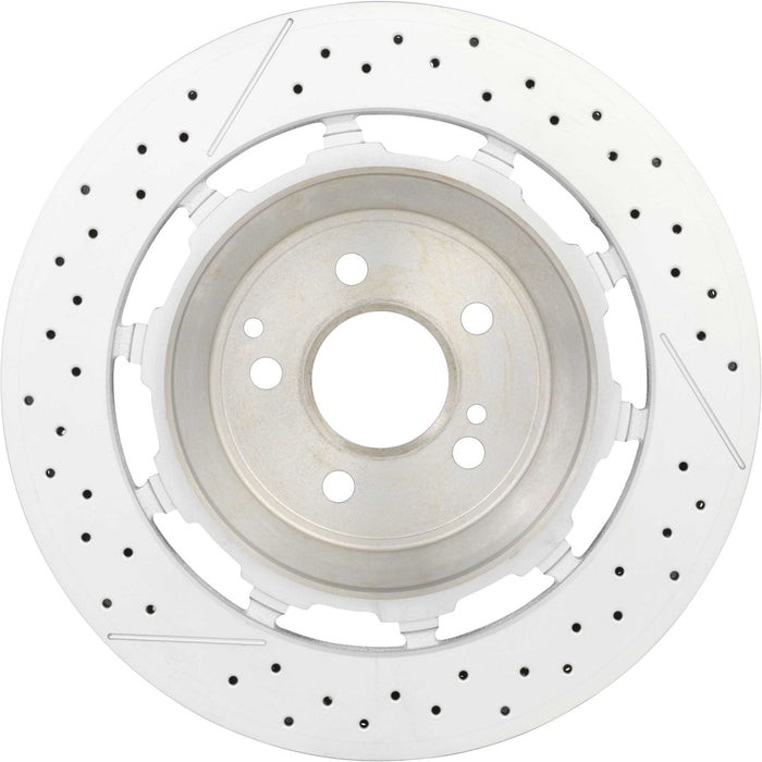 Brembo 09C12833 Rear UV Coated Rotor for 2012-2015 Land Rover Range Rover Evoque gallery