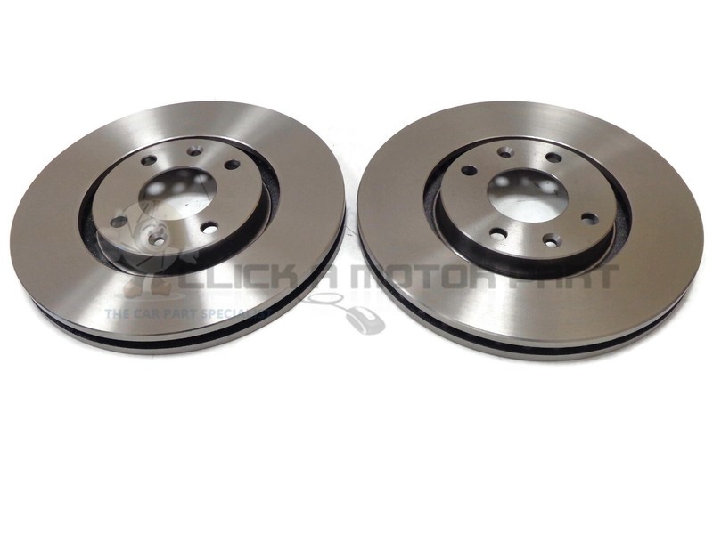 CITROEN C4 1.6 16V 1.6 HDi VTR VTR+ FRONT 2 BRAKE DISCS SET (CHECK SIZE 283MM)