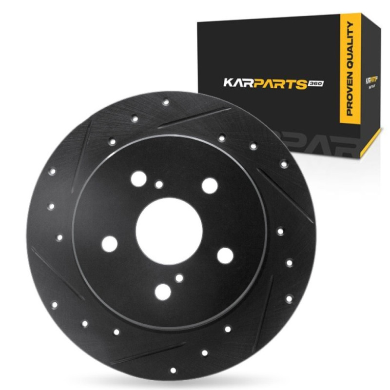For Toyota Corolla Cross 2022-2025 Brake Rotor Driver Side | Rear | Cast Iron
