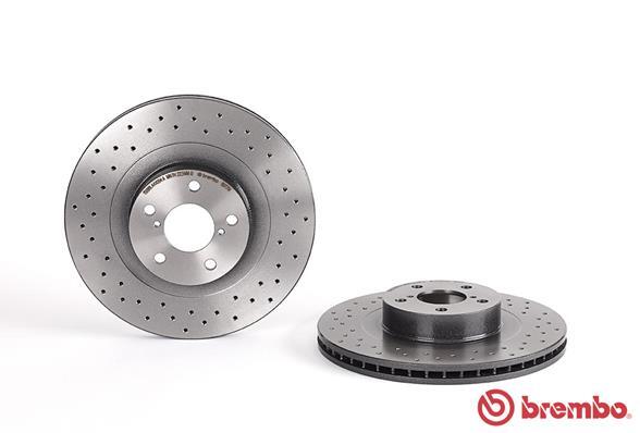 Brake Discs Front Orius Fits Impreza Outback Forester 2.0 D 2.5 3.0 #2