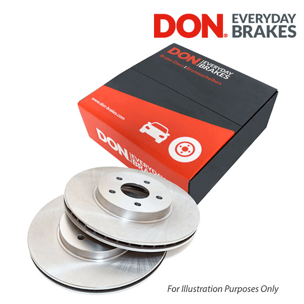DON PCD15652 Front Brake Disc Set 280mm Fits Nissan Cube Tiida gallery