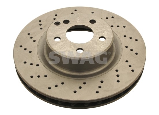 SWAG 10 92 1086 Brake Disc for Mercedes-Benz