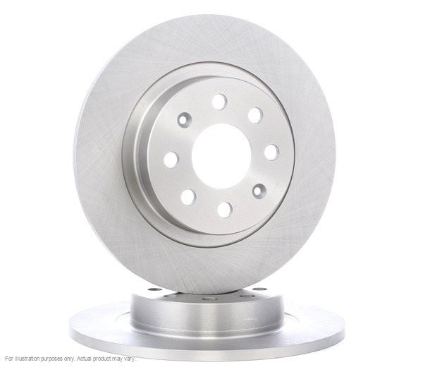 2X APEC Rear Brake Discs for ABARTH GRANDE PUNTO 2007-10 264mm Solid SDK6452 gallery