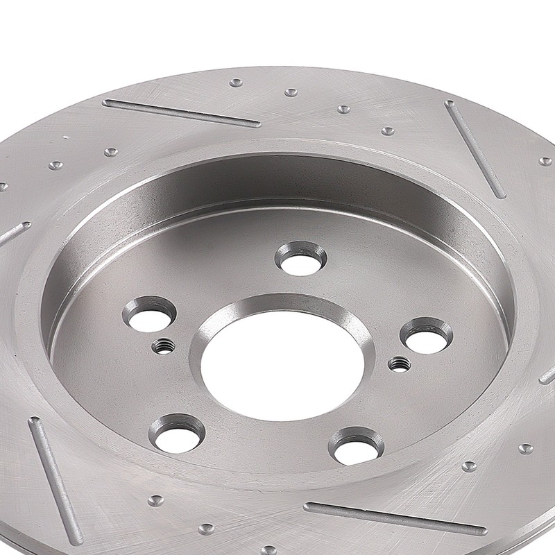 Front Rear Brake Rotors Ceramic Pads Set for Toyota Prius Plug-In 2012-2015 gallery
