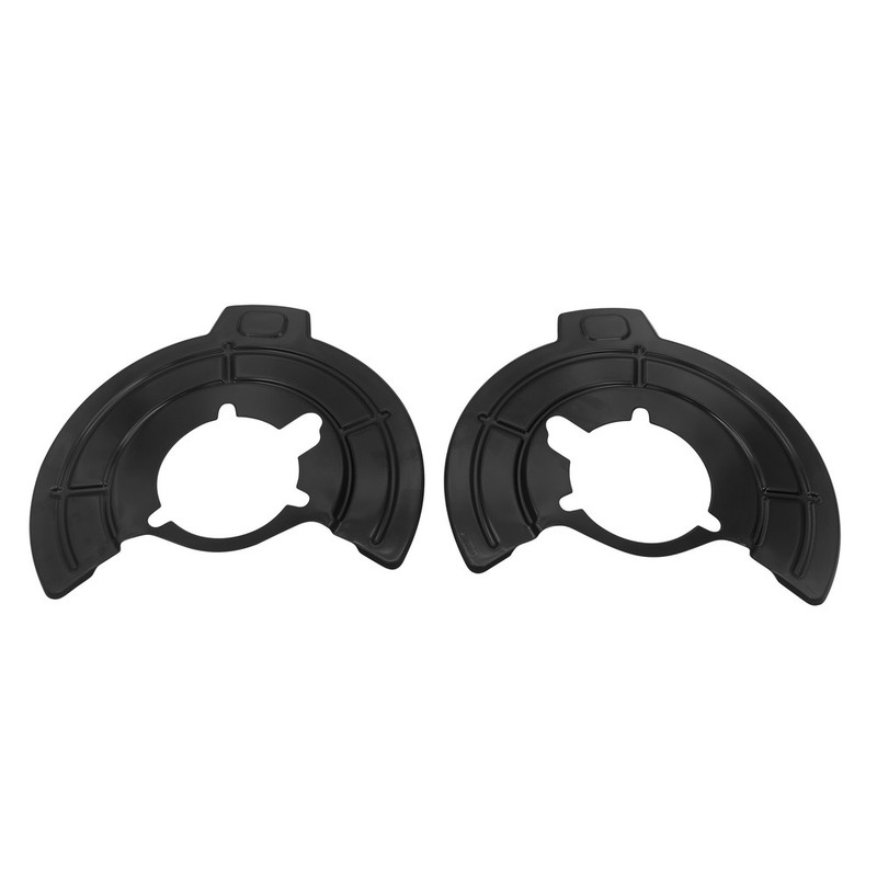 Black Brake Dust Shield Left & Right Side For Jeep Wrangler 2007 2008 2009-2018 gallery
