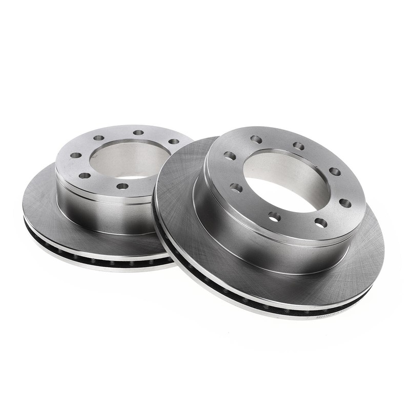 Front and Rear Disc Rotor & Ceramic Pad for GMC Sierra Chevy Silverado 2500 3500 gallery
