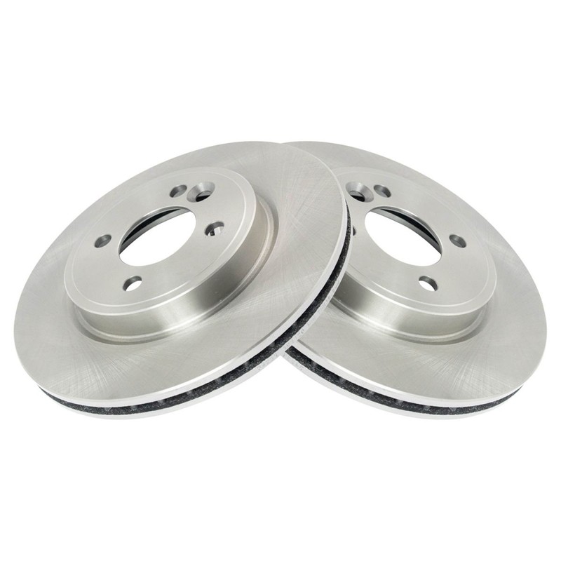 TRQ Front Brake Rotors Set For 2002-2006 Mini Cooper gallery