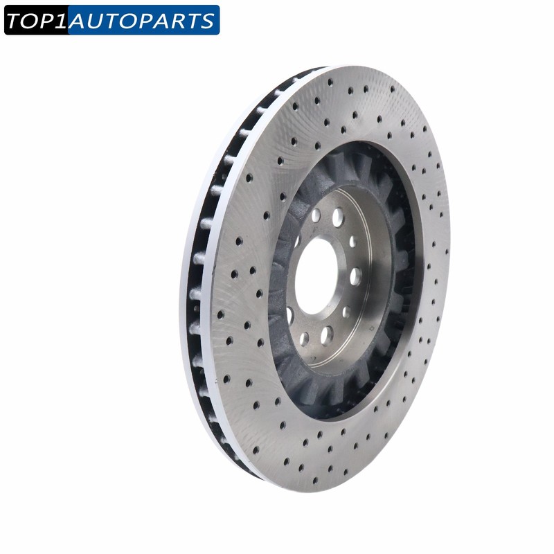 Set of 4 Brake Rotor With Holes 670035019 fit Maserati Quattroporte Ghibli 2017+ gallery