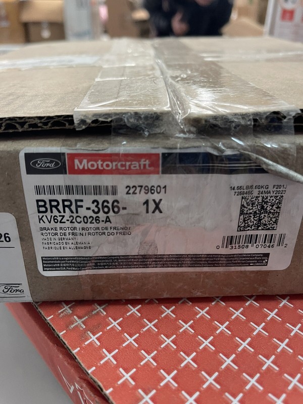 Disc Brake Rotor Motorcraft BRRF-366 fits 19-23 Ford Transit Connect