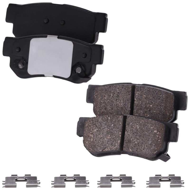 Rear Brake Disc Rotors and Pads Kit for Hyundai Azera Sonata 2005-2008 gallery