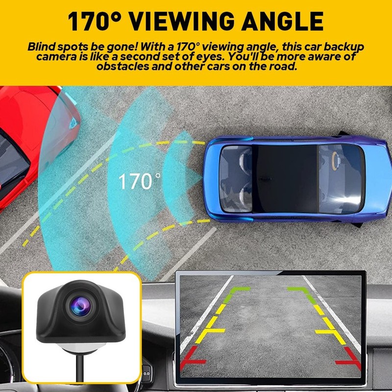 1-10Set Fit AutoRear View Reverse Camera Parking Backup HD Night 720P SUV Vision gallery