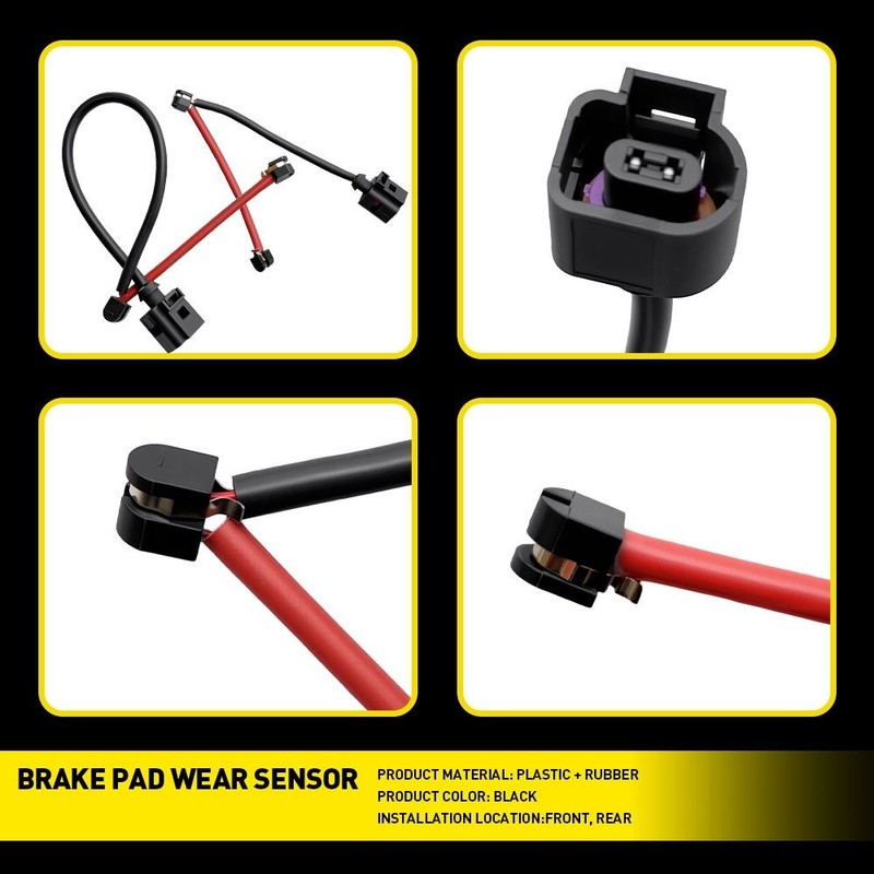 4PCS Brake Wear Sensor Kit for Porsche Cayenne Panamera 2011-2016 Front & Rear gallery