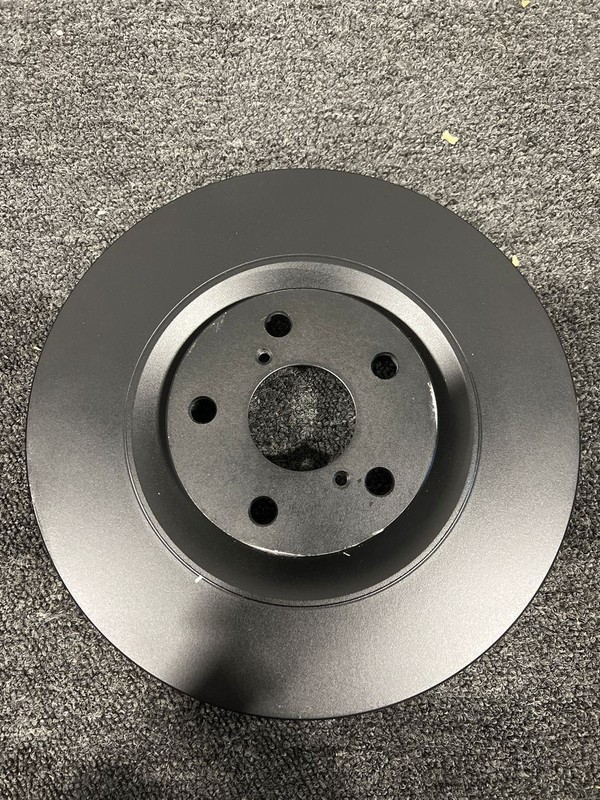 SP Performance Front Black Zinc Brake Rotor For Lexus GS IS RC 12-19 -M225 gallery