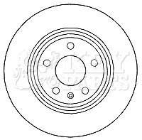2x Brake Discs Pair Solid fits AUDI A5 8F, 8T3, 8TA 3.2 Rear 07 to 12 CALA 300mm gallery