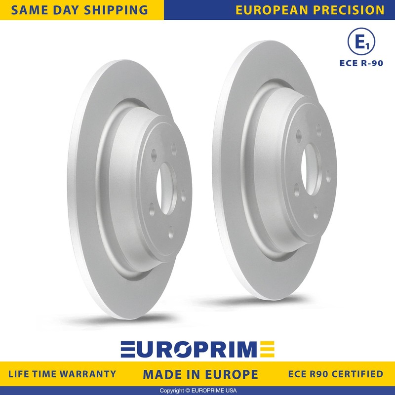 12.44 in Rear Brake Rotors for 15-22 Ford Edge 17-19 Fusion Lincoln Continental
