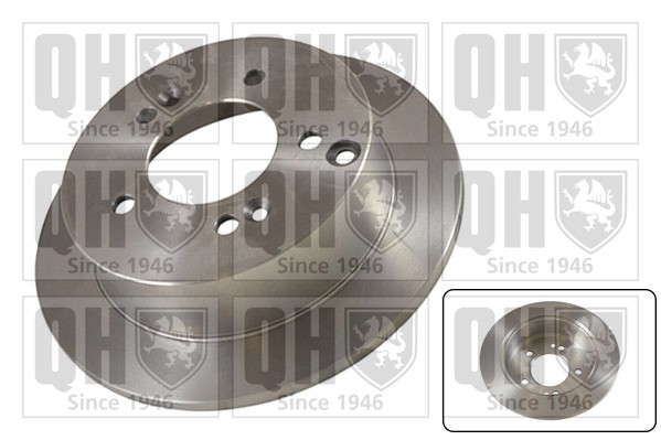 2x Brake Discs Pair Solid fits HYUNDAI XG250 2.5 Rear 98 to 05 G6BV 262mm Set QH gallery