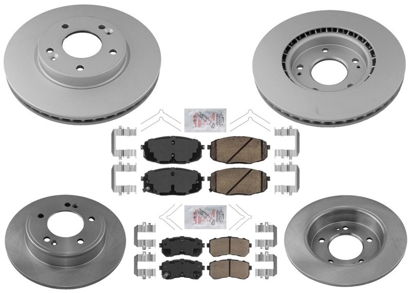 Performance Disc Brake Rotors Pads Fits KIA Seltos 21-23 Front Wheel Drive 2.0L