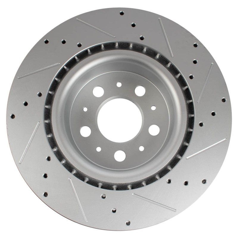 TRQ BRA46856 Disc Brake Rotors For Tesla 3 2017-2024 LH OR Passenger Side Front gallery