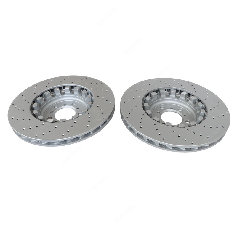 2PCS Front 380mm Brake Disc Rotors Pair For BMW F80 F87 F82 2015-2020 gallery