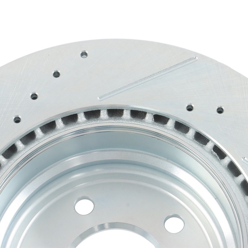Front & Rear Drilled Brake Rotors & Brake Pads For BMW 335d 2009-2011 3.0L l6 gallery