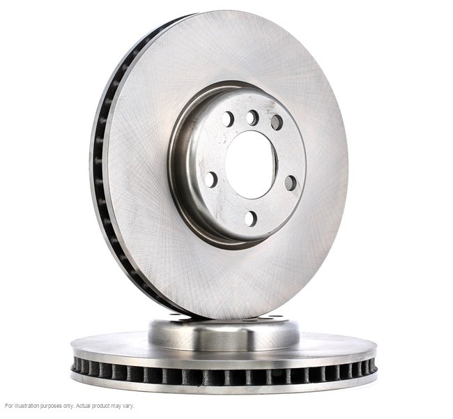 2X APEC Front Left Brake Discs for BMW 5 Touring 2010-17 348mm Solid SDK7125 gallery