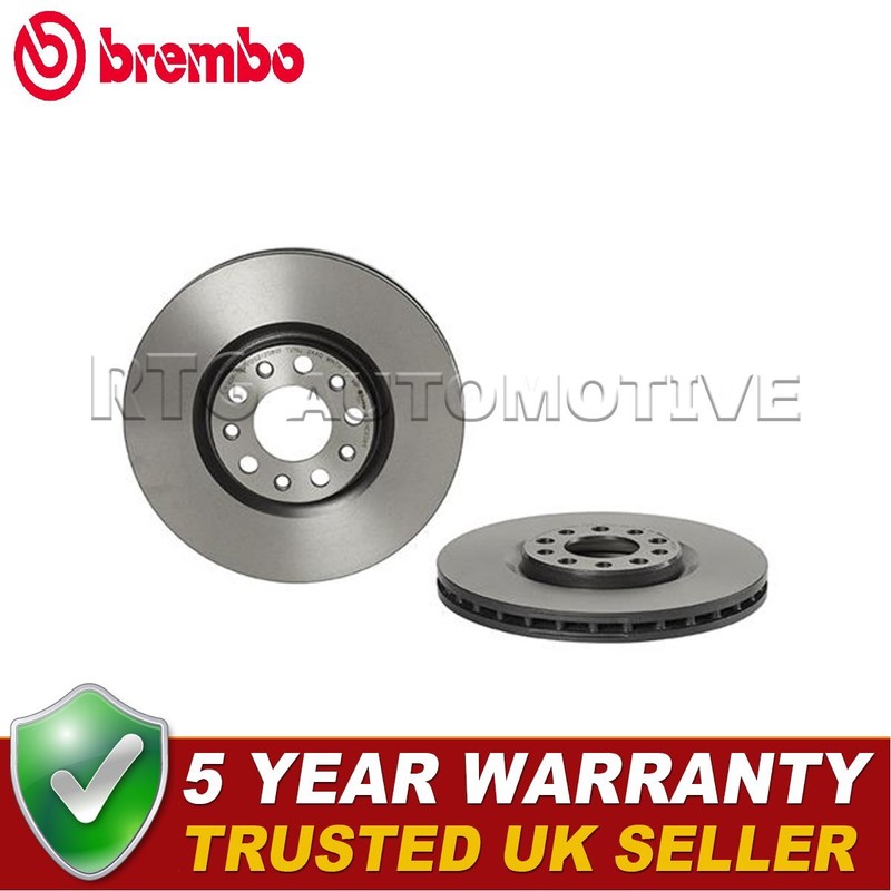 Brembo Front Brake Disc Fits Fiat 500 2014- Jeep Renegade 2014- Compass 2016-