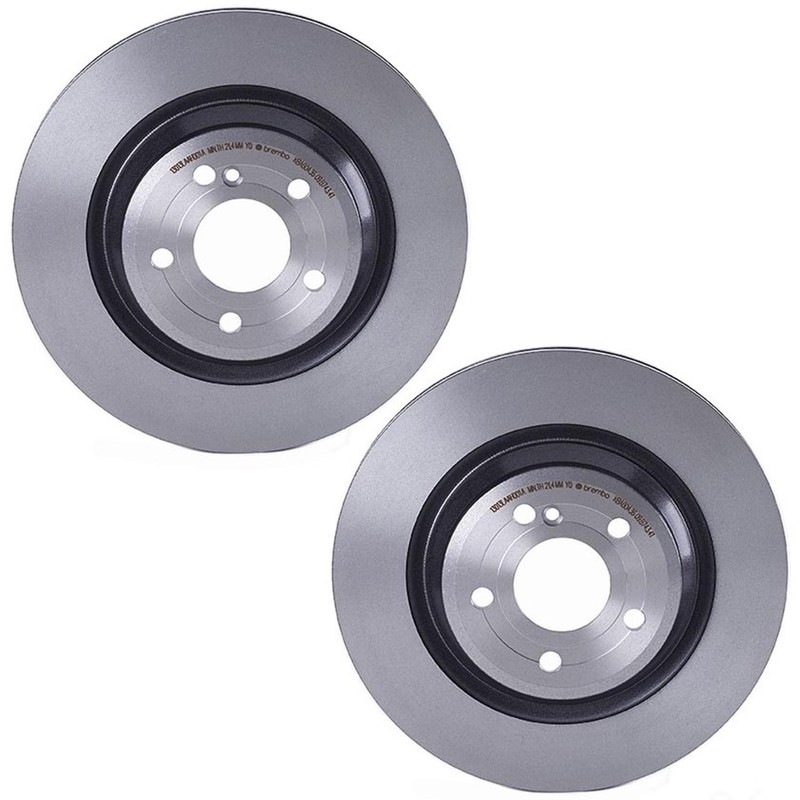 Brembo Pair Set of 2 Rear 320mm Disc Brake Rotors For MB R231 SL400 SL450 SL550
