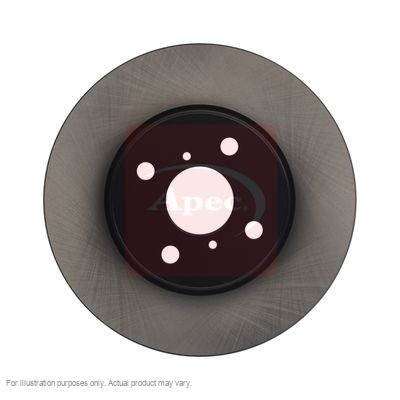 2x APEC Front Brake Discs For TOYOTA YARIS/VITZ 1.4 D-4D 2005-12 DSK2516 gallery