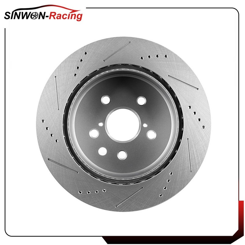 Front Brake Rotors Drilled & Slotted For 2013-2017 Ford Escape SE 2.0L gallery