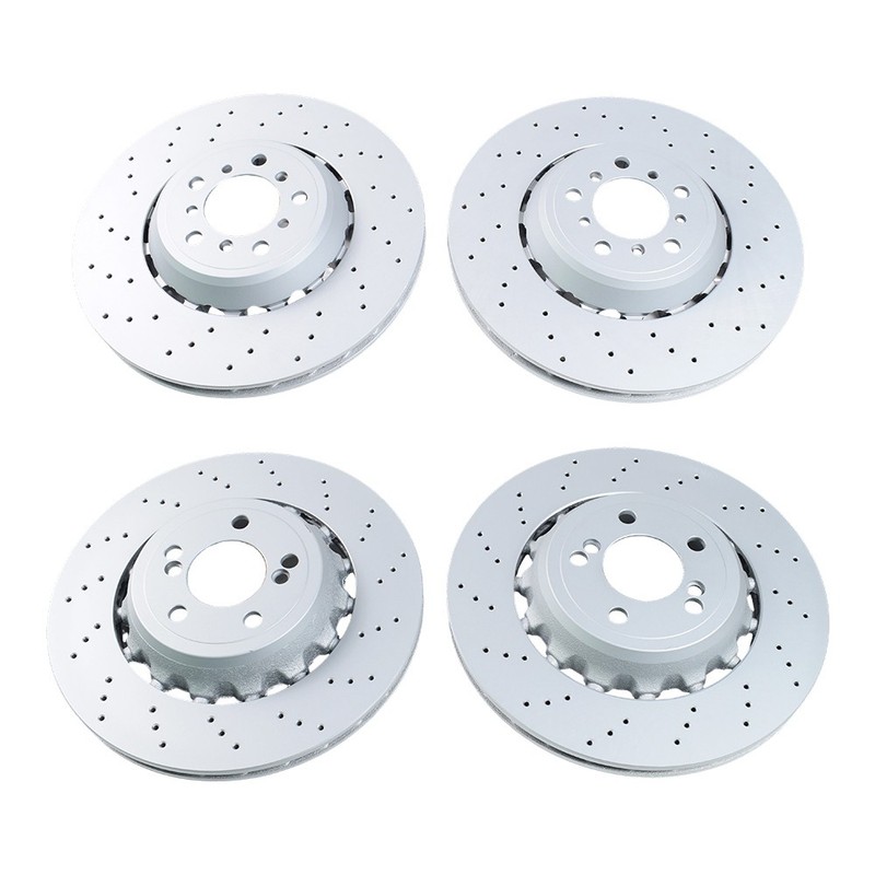 For 2015-2020 BMW F87 F80 F82 M3 M4 Brake Disc Rotor Set Front Rear Left Right gallery